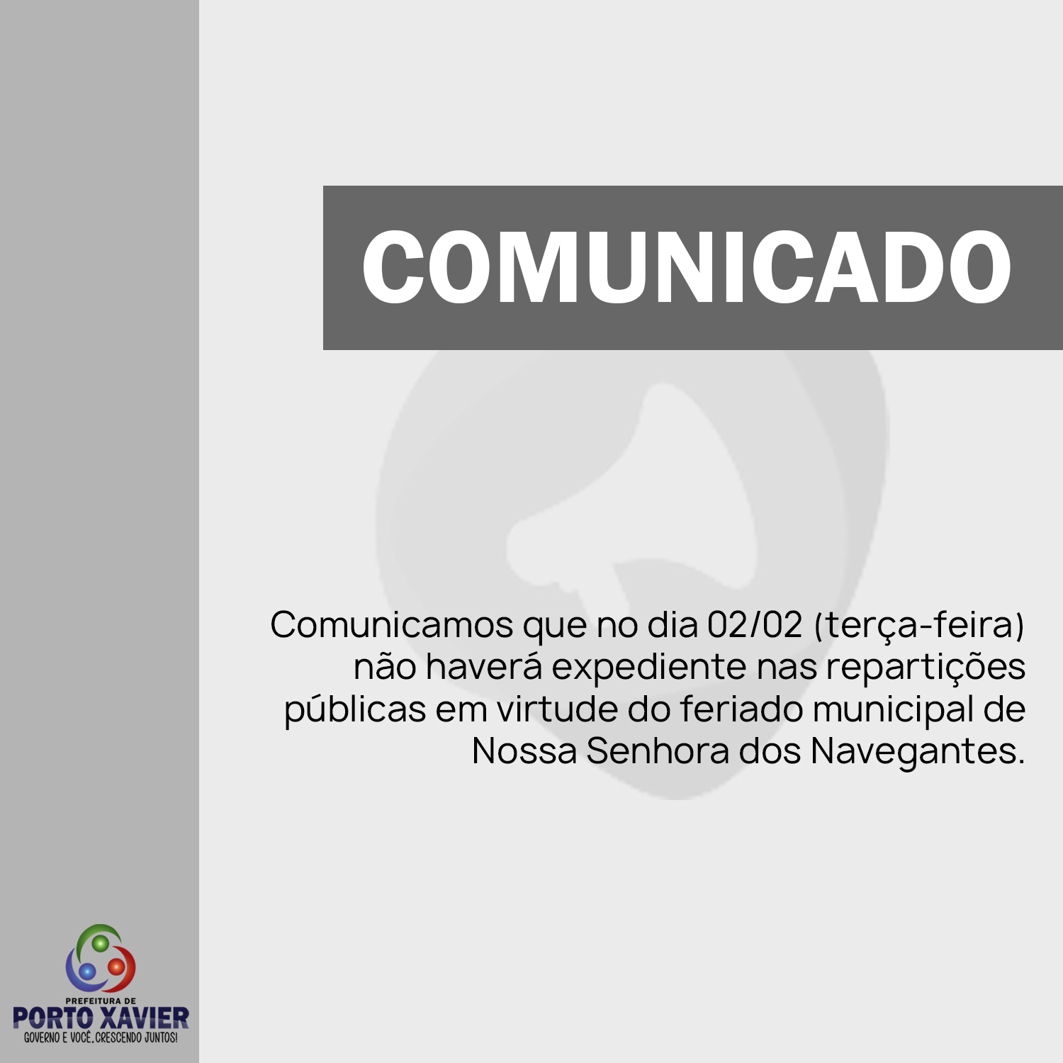 COMUNICADO